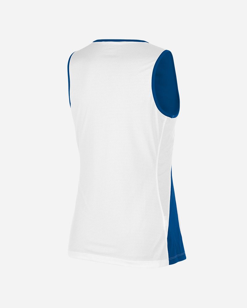 Maillot de basket reversible Nike Team Bleu Royal & Blanc pour femme