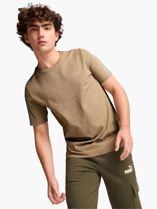 PUMA T-Shirt Braun