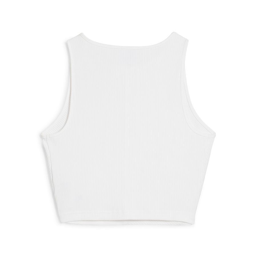 Puma WARDROBE ESS Geripptes Crop-Top
