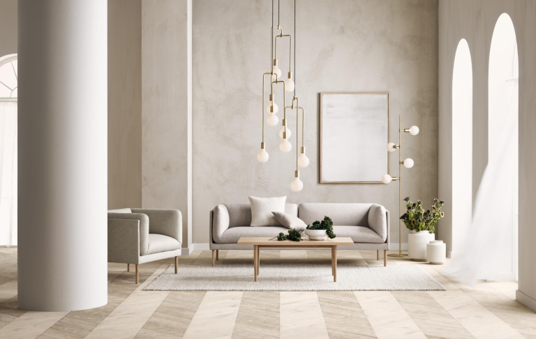 Bolia Scandinavia vloerkleed 250x250 zwart