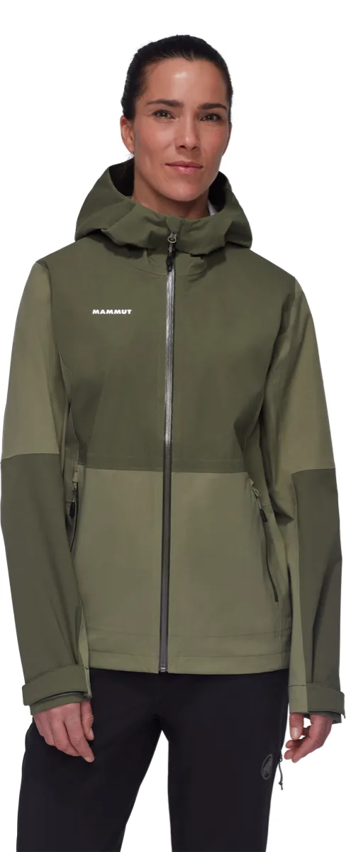 Mammut Linard Guide Hs Hooded Jacket Women Marsh-Dark Marsh