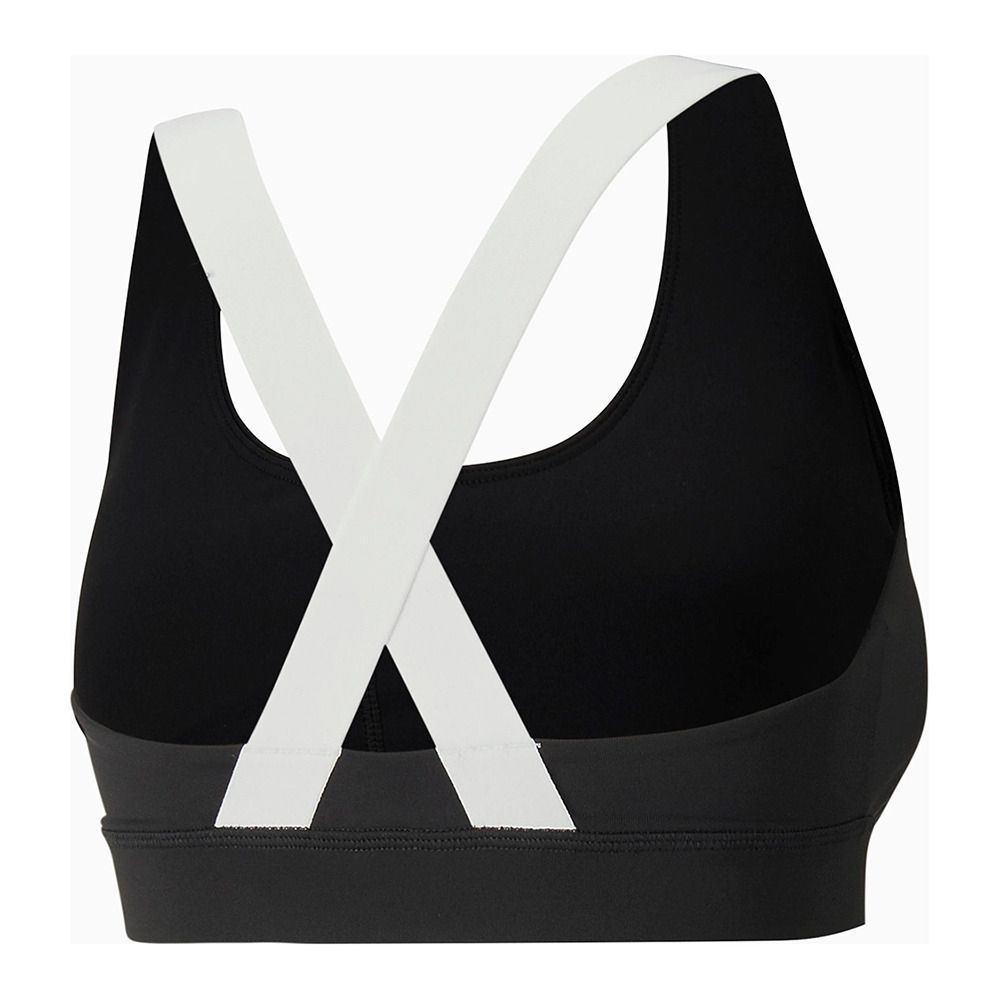 Puma MID IMPC PUMA FIT BRA - Brassière Femme puma black
