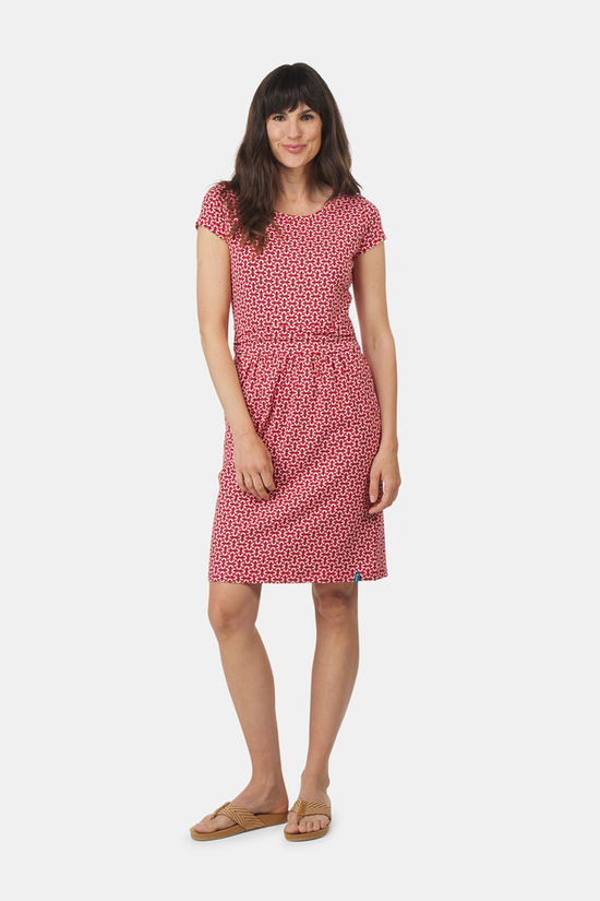 Tranquillo Tranquillo Waisted Jersey Dress Jurk Dames