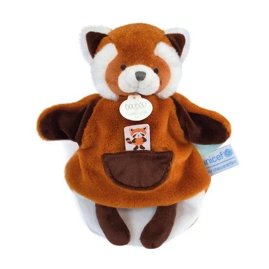 Unicef Marionnette à main   Panda roux        de               Histoire d'ours