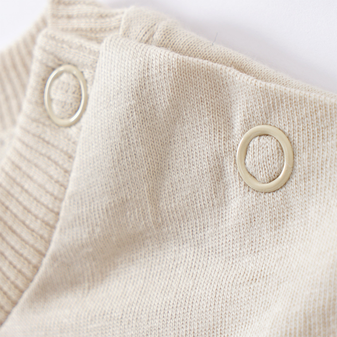 Topomini Baby Latzhose und T-Shirt im Set hellblau / beige