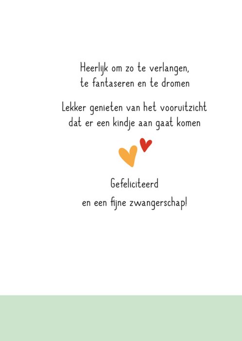Paperclip | Zwangerschapskaart | Hobbelpaard