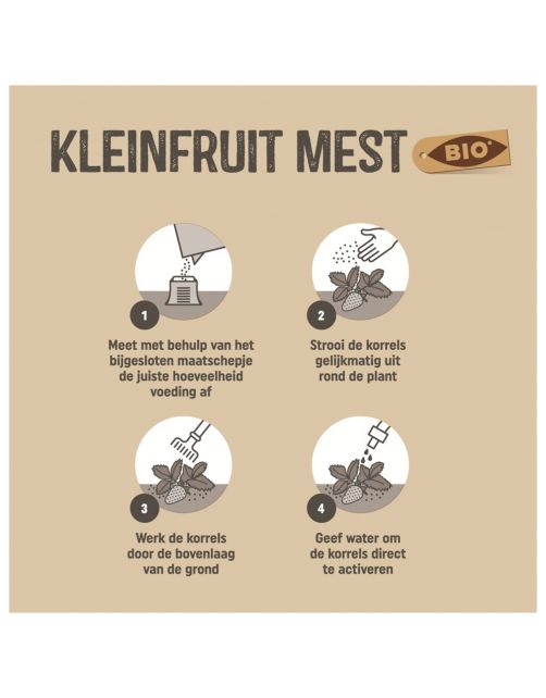 Pokon Bio Kleinfruitmest - Meststoffen - 1 kg