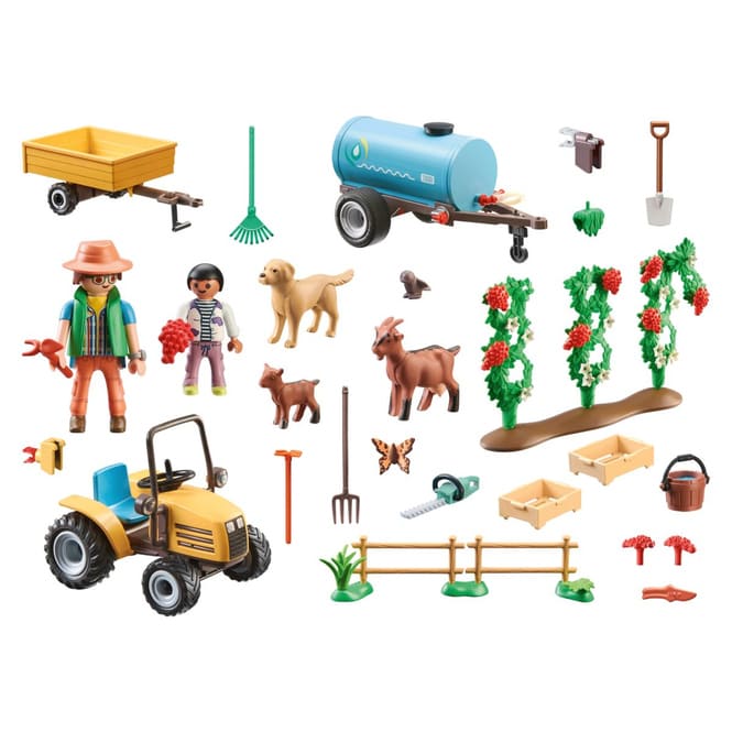 PLAYMOBIL® 71442 - Traktor mit Anhänger und Wassertank - Playmobil Country