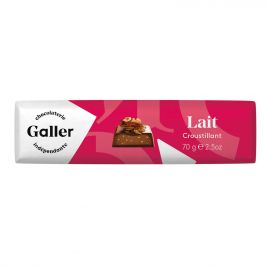 Galler Melkchocolade krokante reep