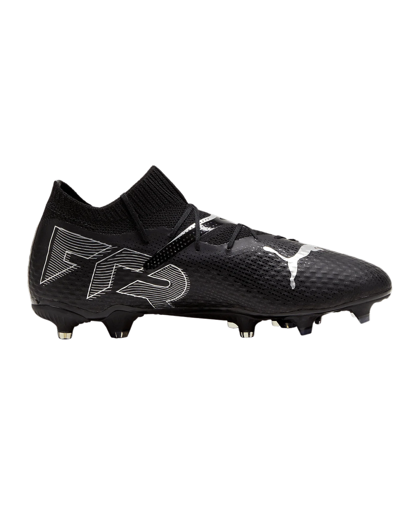 PUMA FUTURE 7 Pro FG/AG Eclipse Schwarz Silber F02
