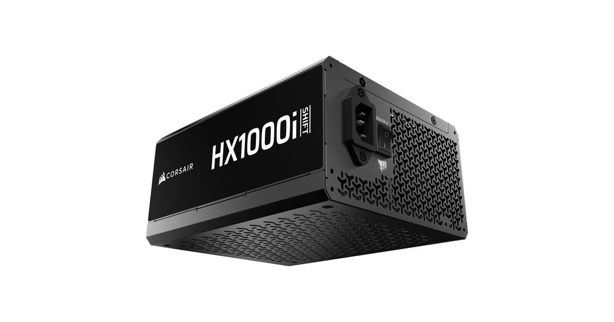 CorsairHX1000i SHIFT modulaire 1000 watt voeding   (Zwart, 1x 12V-2x6, 2x PCIe)
