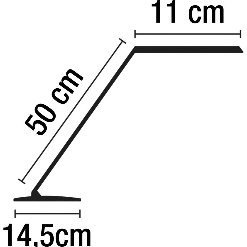 Lampe de bureau Led intégrée Joker - Unilux - 6W - Anti-éblouissement