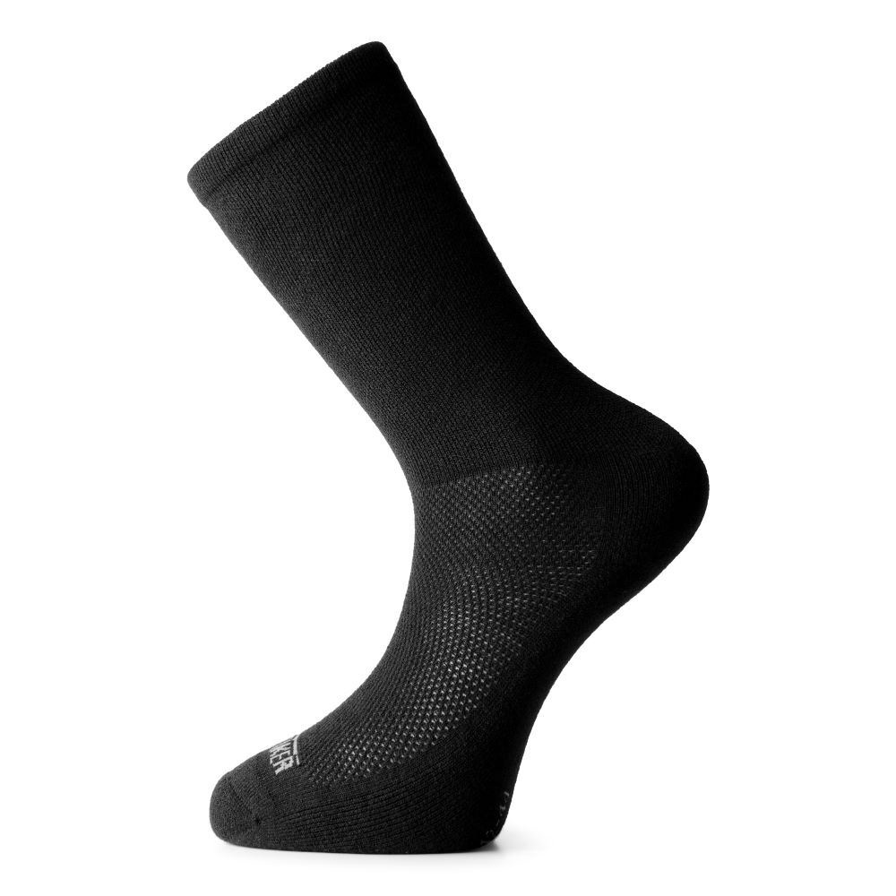 Pathtaker Wool cykelstrømper sort