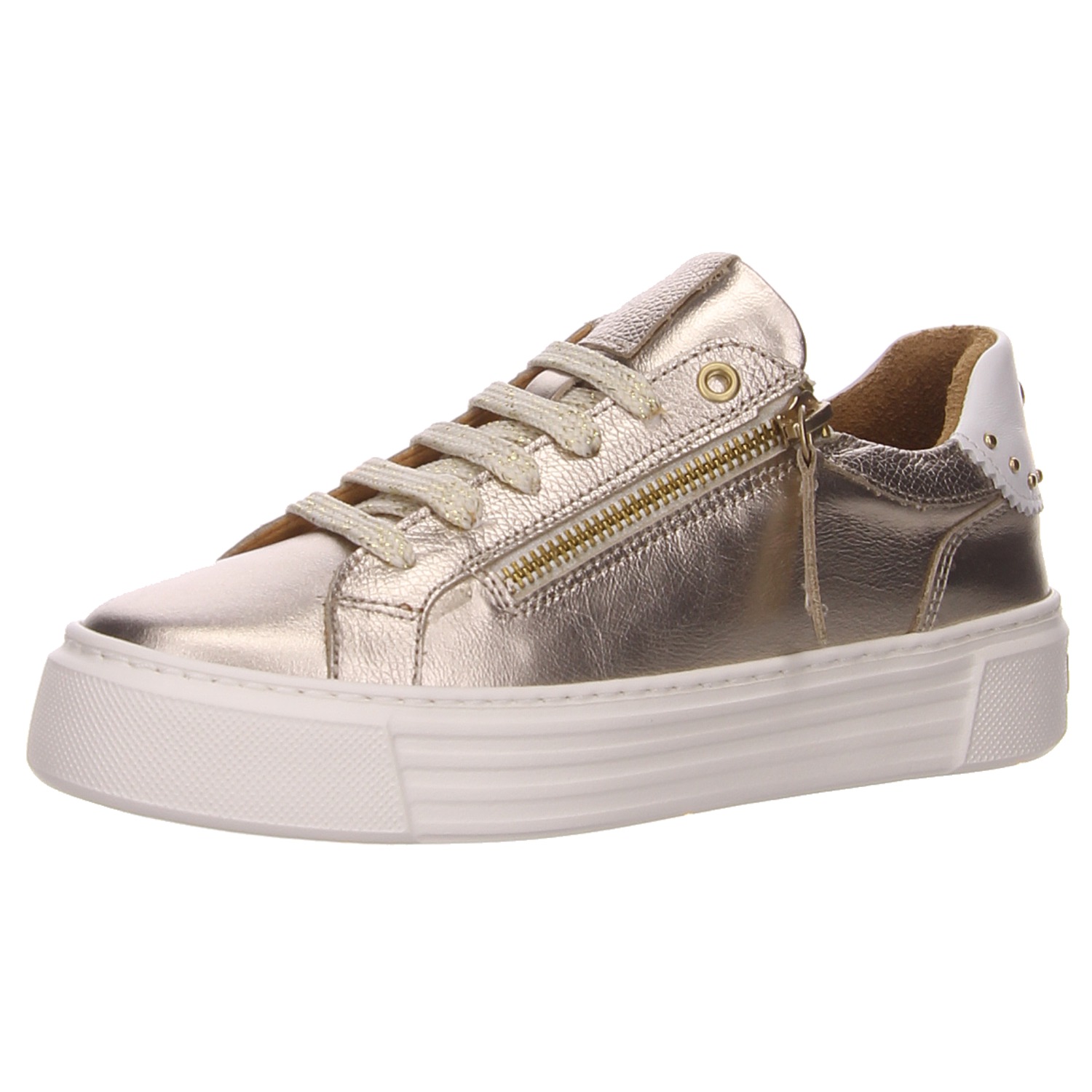 elbandi Sneaker bronze gold/silber/bronce