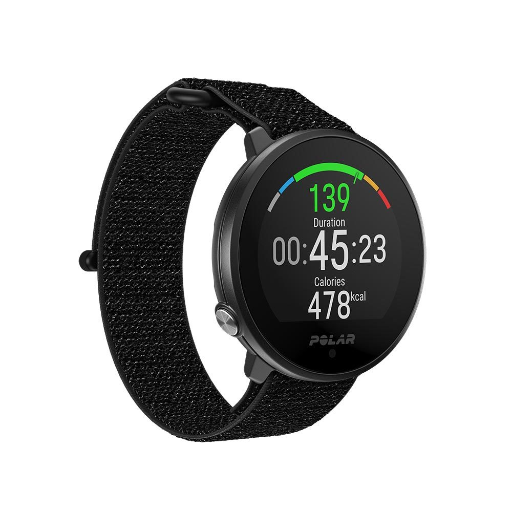 Polar Unite Fitnesshorloge Hook&Loop Zwart M-L