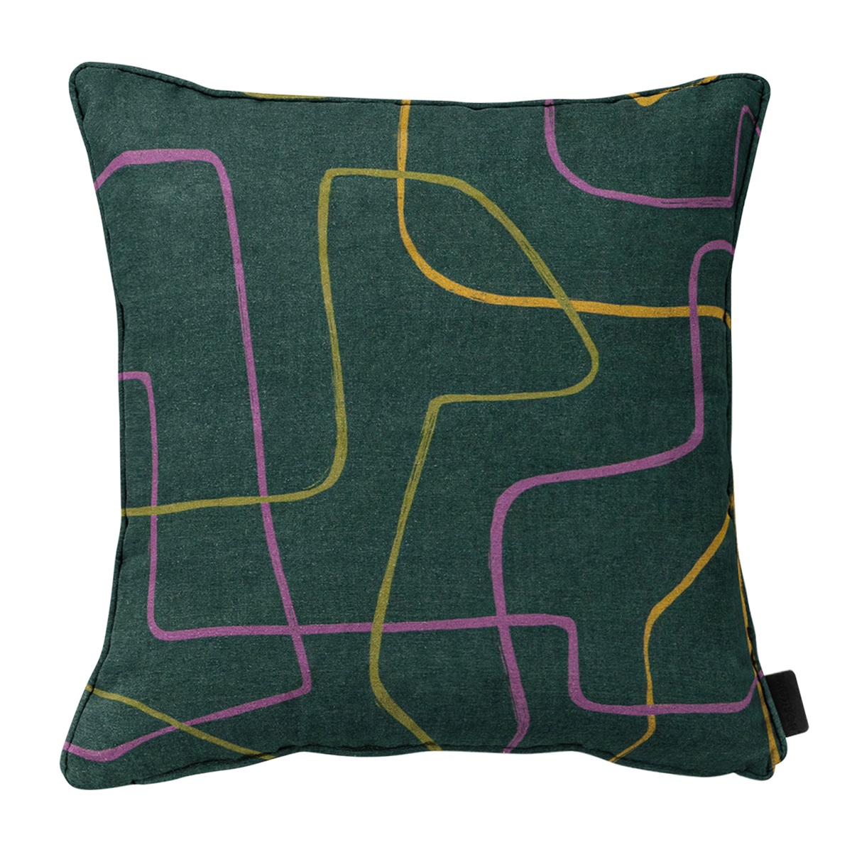 Madison Joah green Sierkussen - Set van 4