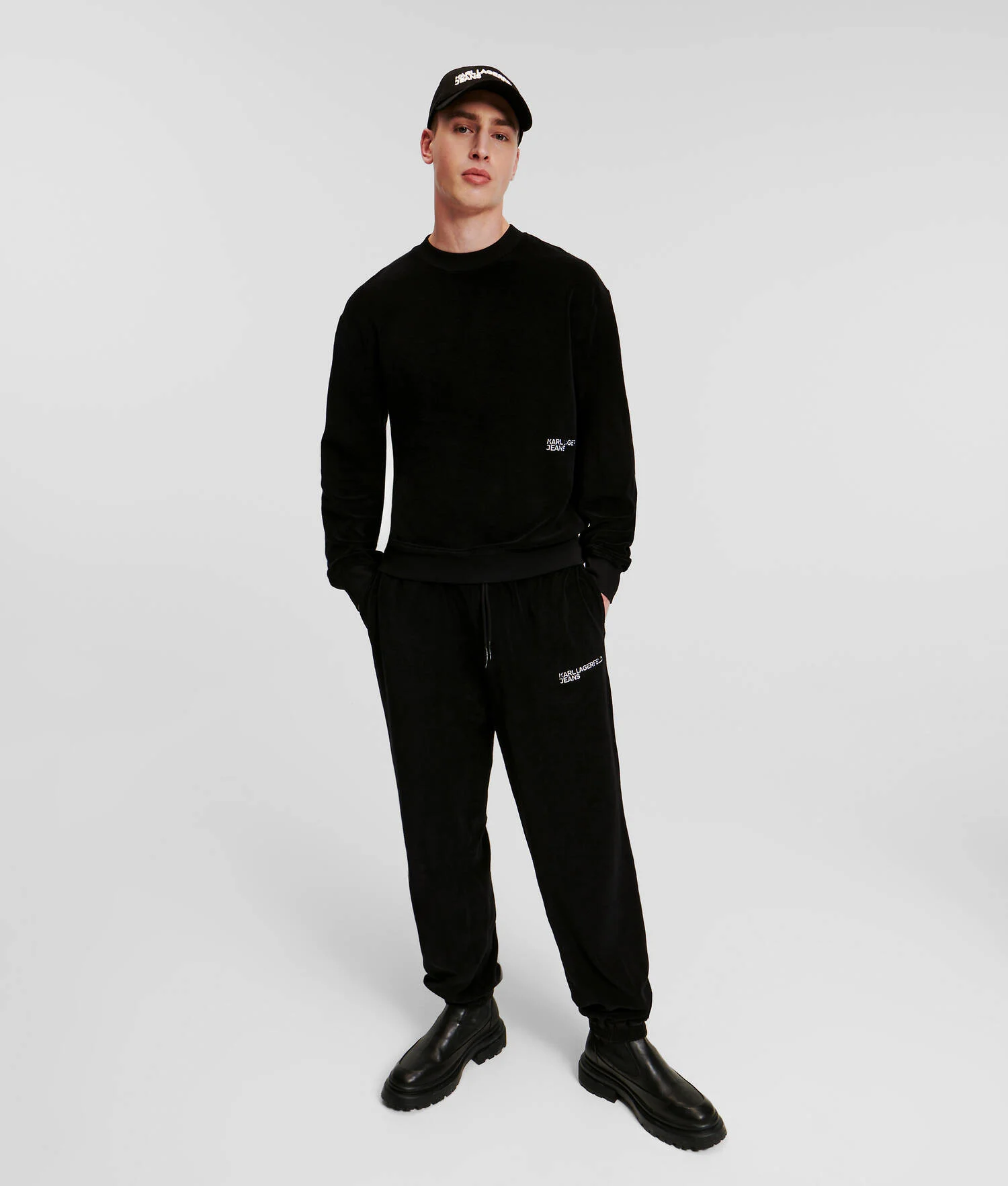 SWEAT-SHIRT EN TISSU ÉPONGE KLJ