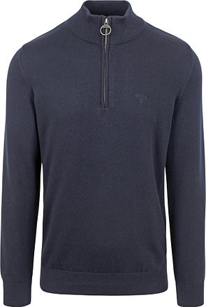 Barbour Half Zip Trui Navy MKN1074-NY91 kopen
