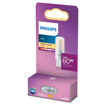 Philips LED capsule G9 60W niet dimbaar