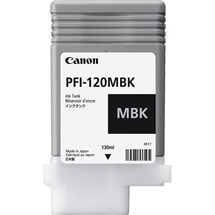CANON Cartouche noire PFI-120MBK pour imprimante jet d'encre