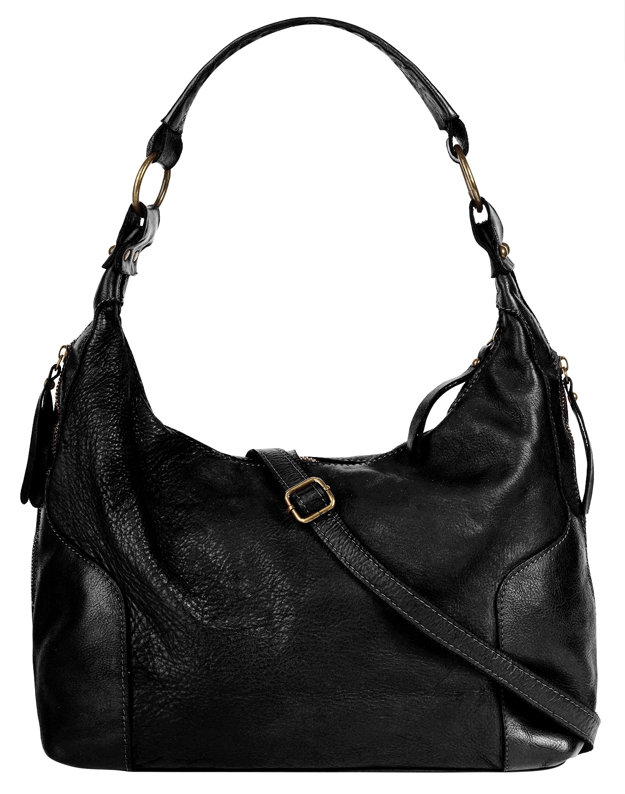 Samantha Look Shopper echt Leder, Made in Italy