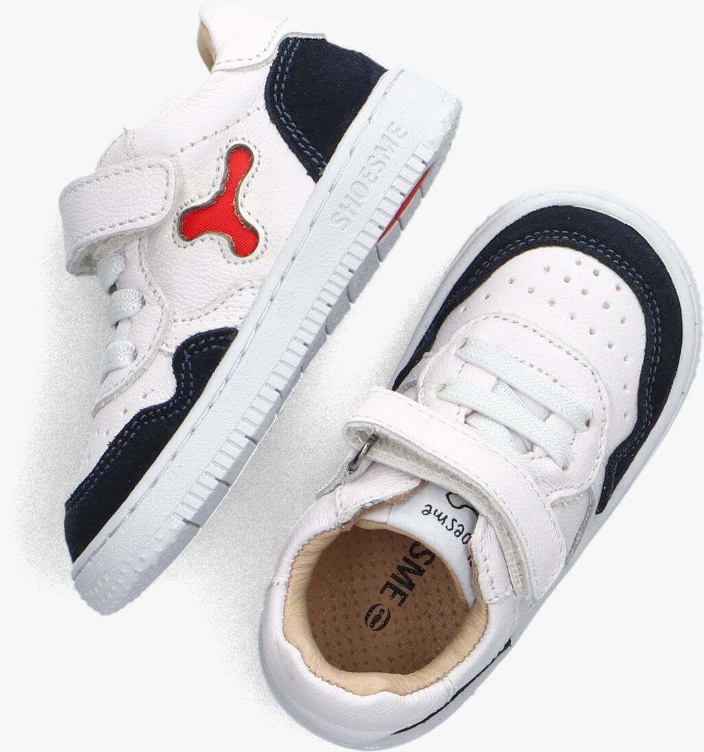 SHOESME witte shoesme lage sneakers bn24s012