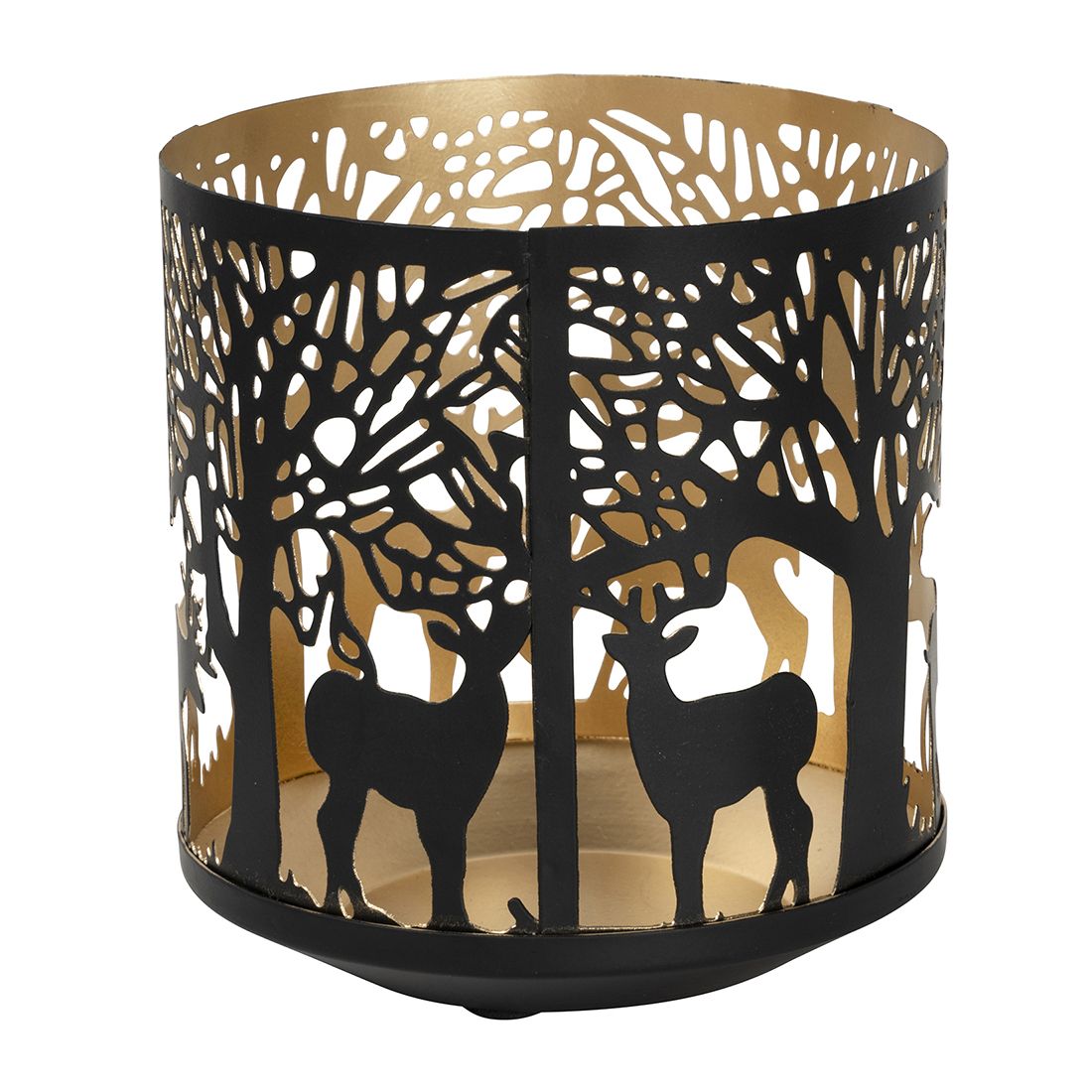 Lysholder skog og rein Wild 13,5cm