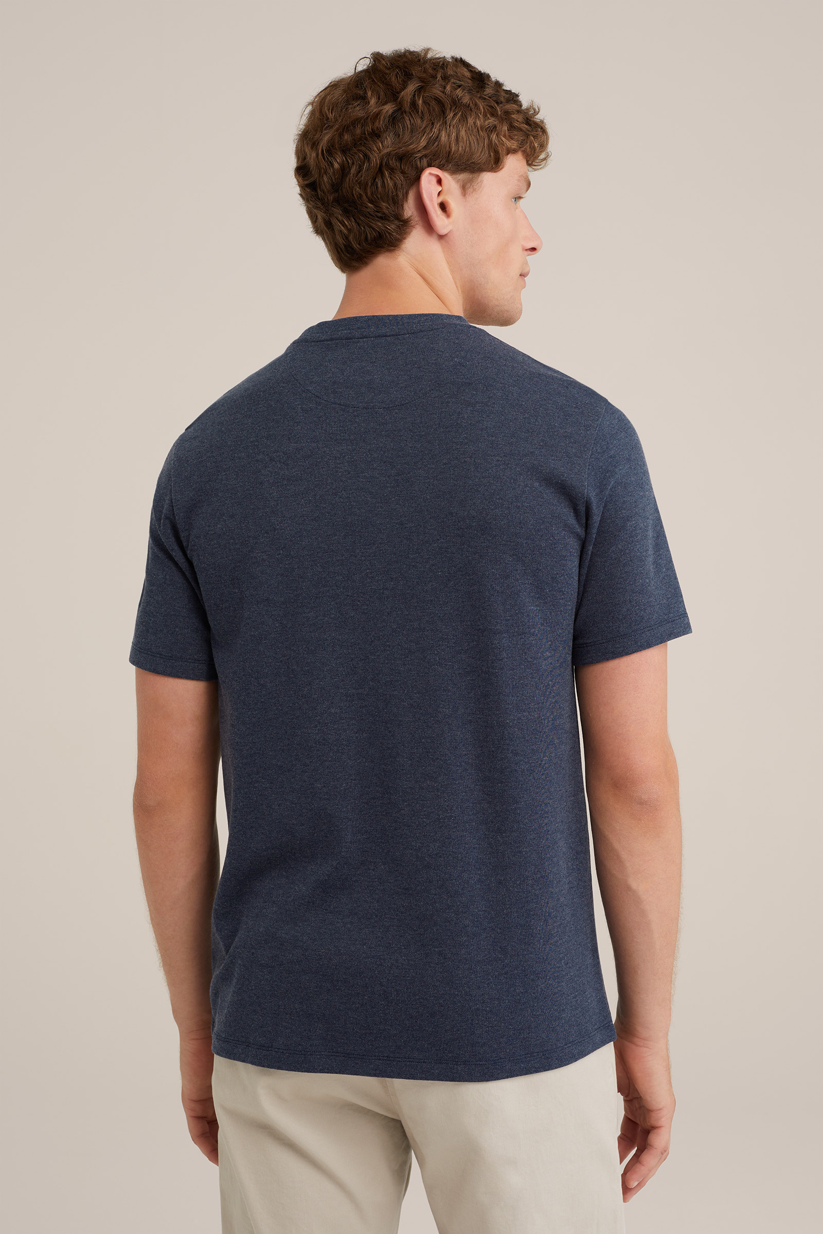T-shirt Fundamentals Marineblauw