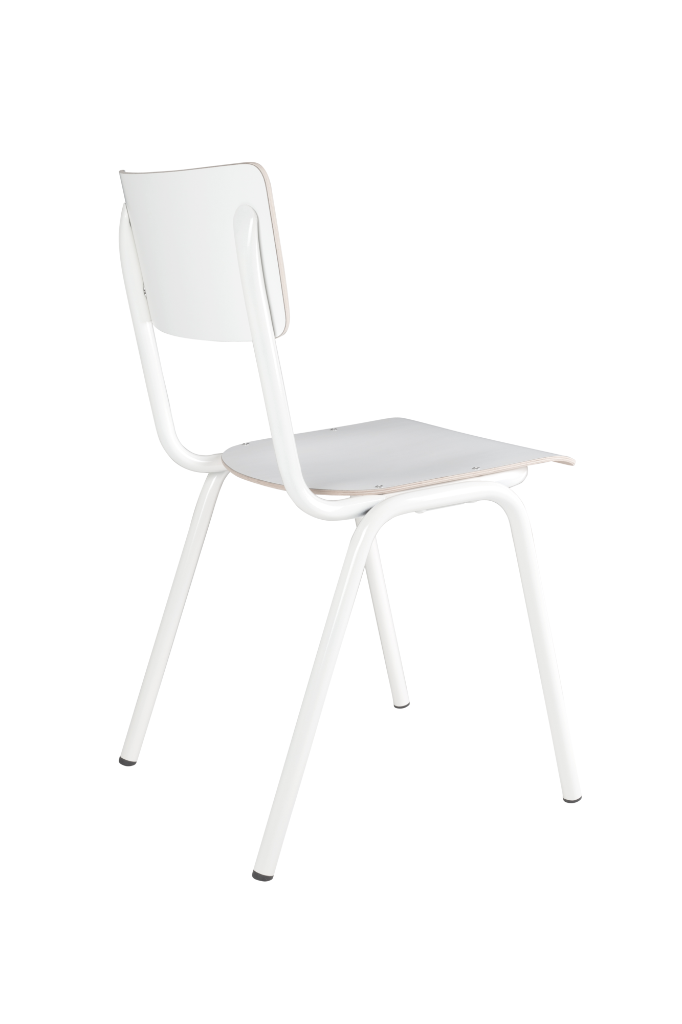 Eetkamerstoel Back to School wit (set van 4)
