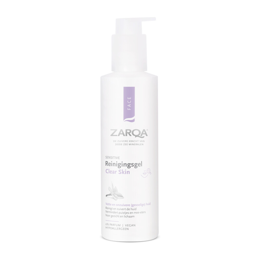 Zarqa Reinigingsgel Clear Skin200 ml