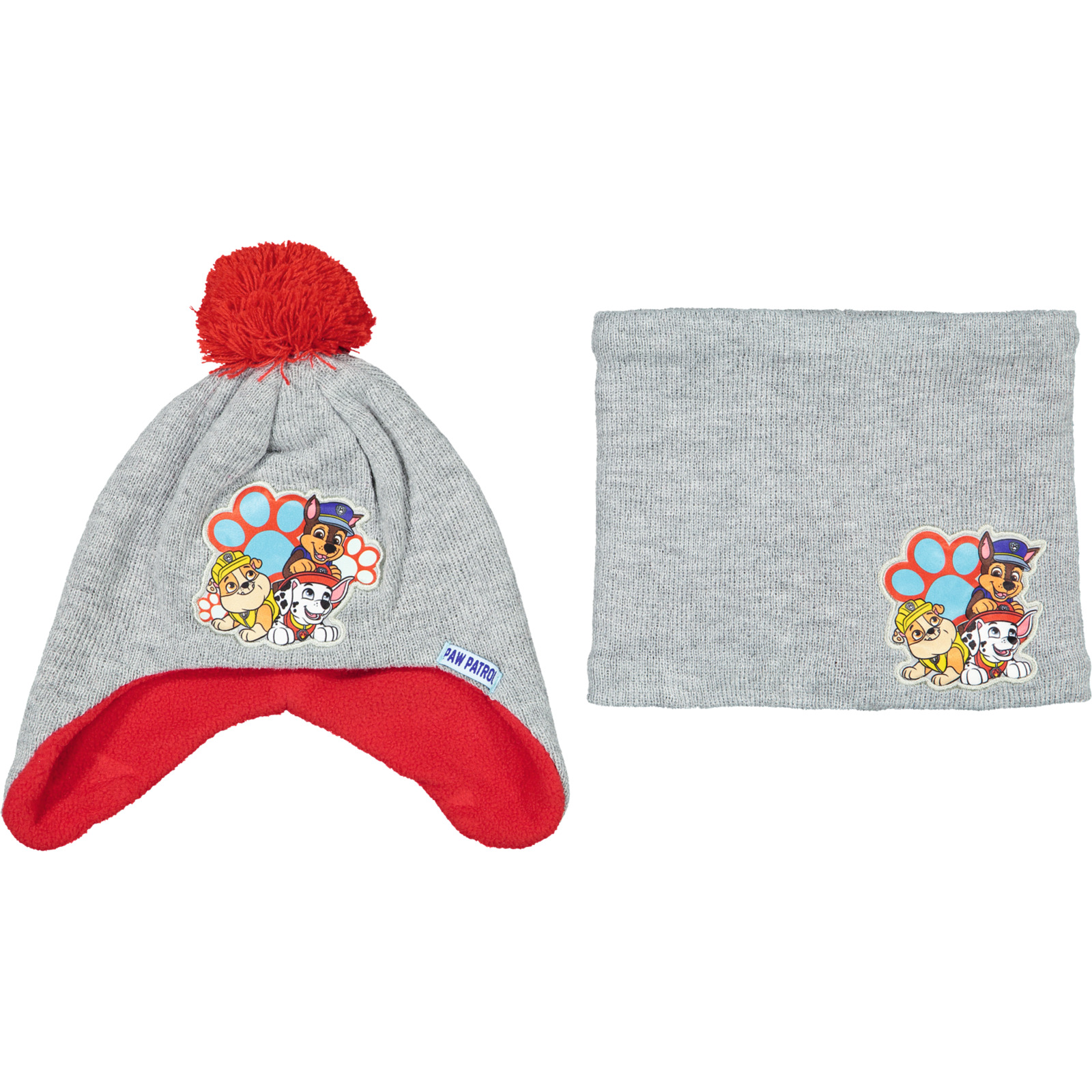 Kinder-Strick-Set Paw Patrol 52, grau