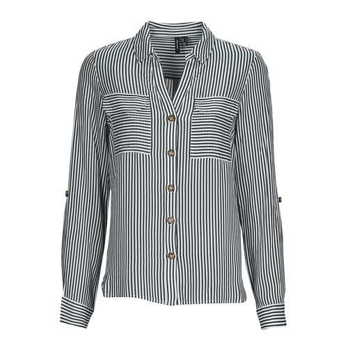 Vero Moda - VMBUMPY - Blanc / Marine