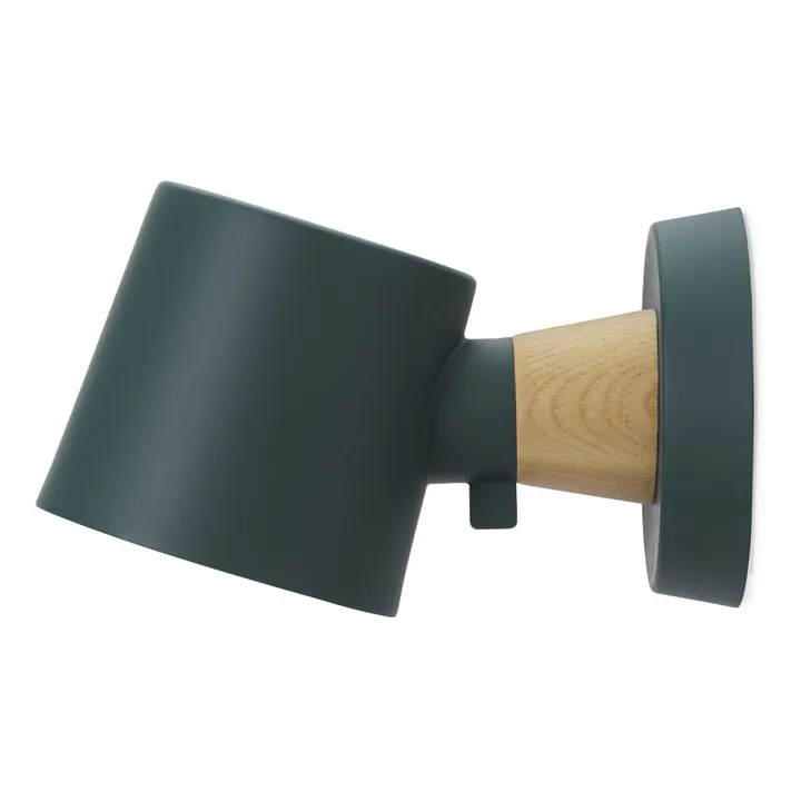 Normann Copenhagen Applique Rise sans fil | Vert canard