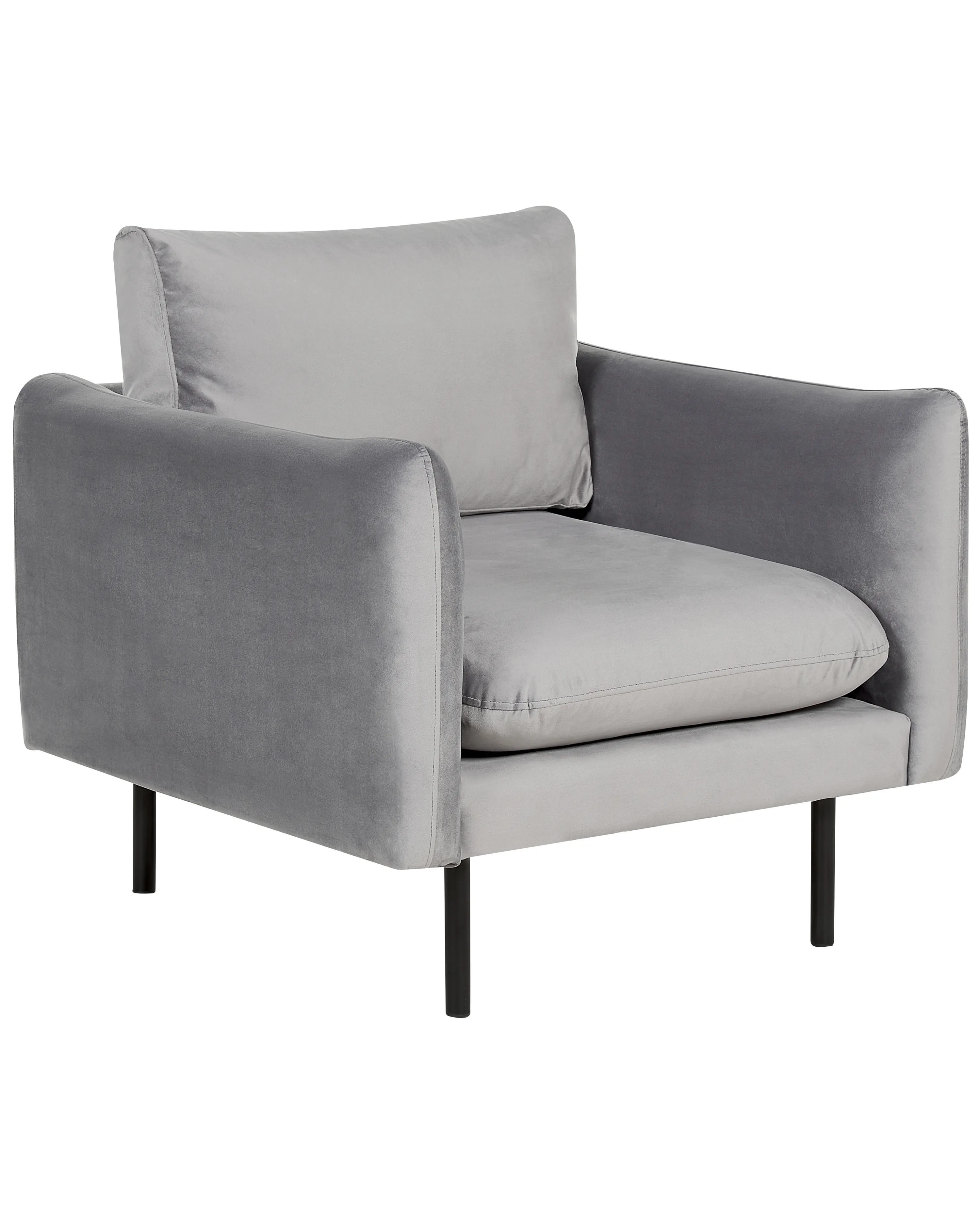 Fauteuil VINTERBRO Fluweel Grijs