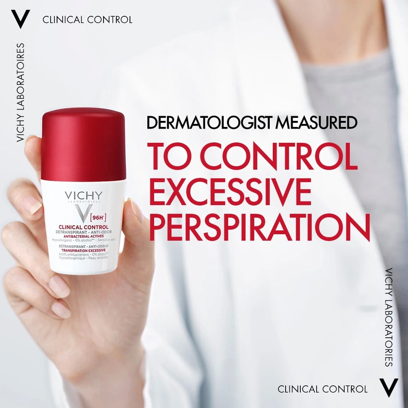 Vichy Clinical Control 96H Roll-On Deodorant 50 ml