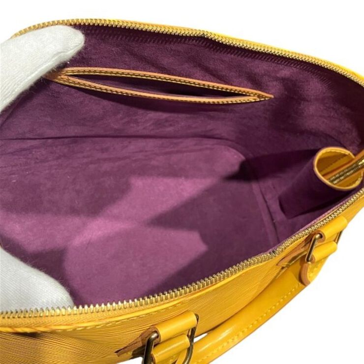 Louis Vuitton Vintage Louis Vuitton Alma Yellow
