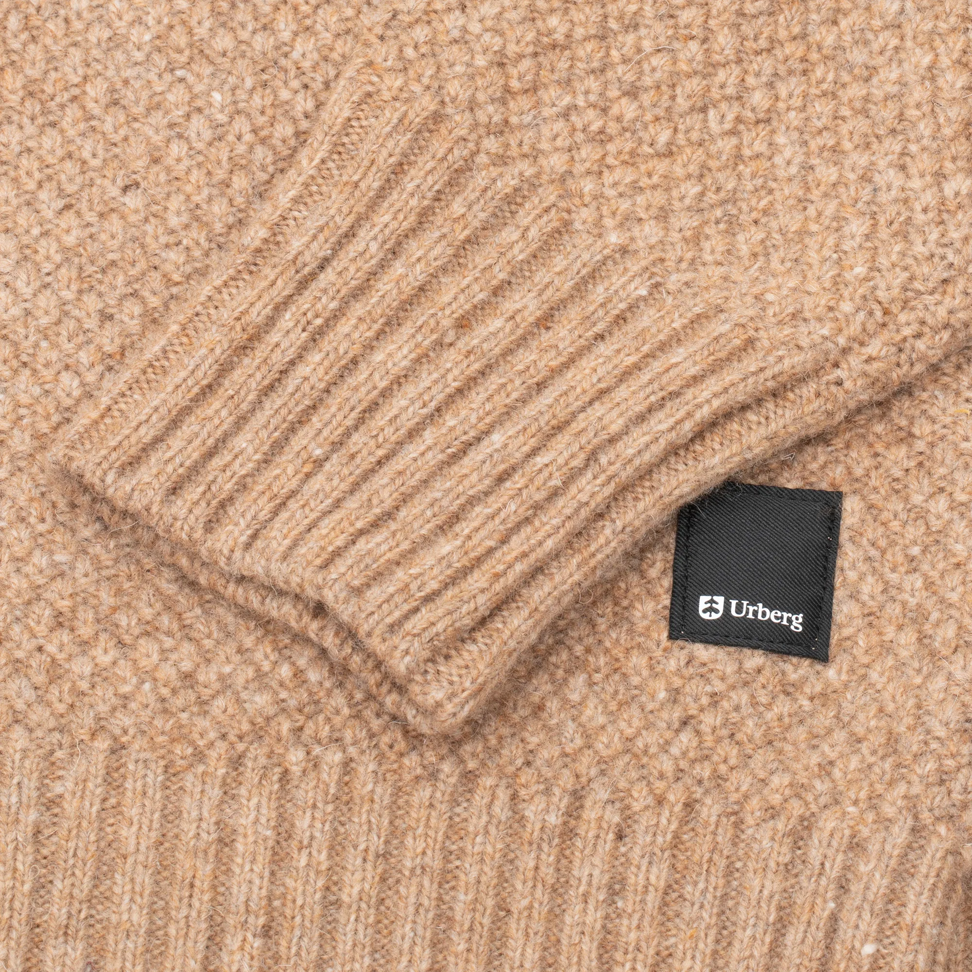 Urberg Moss Knit Sweater Men Beige