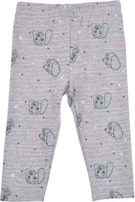 Disney Lady & Landstrykeren Leggings, Light Grey