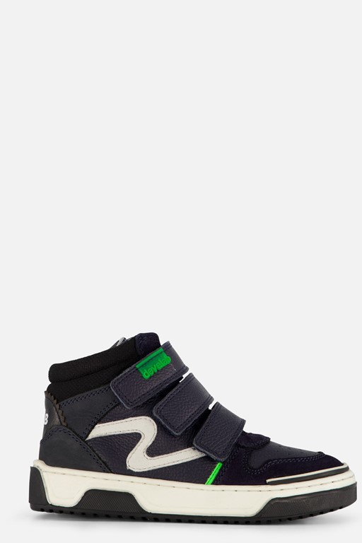 Develab sneakers met klittenband blauw