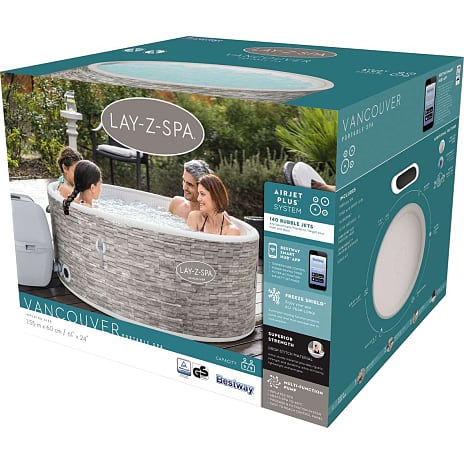Bestway Lay-Z Spa Vancouver AirJet plus