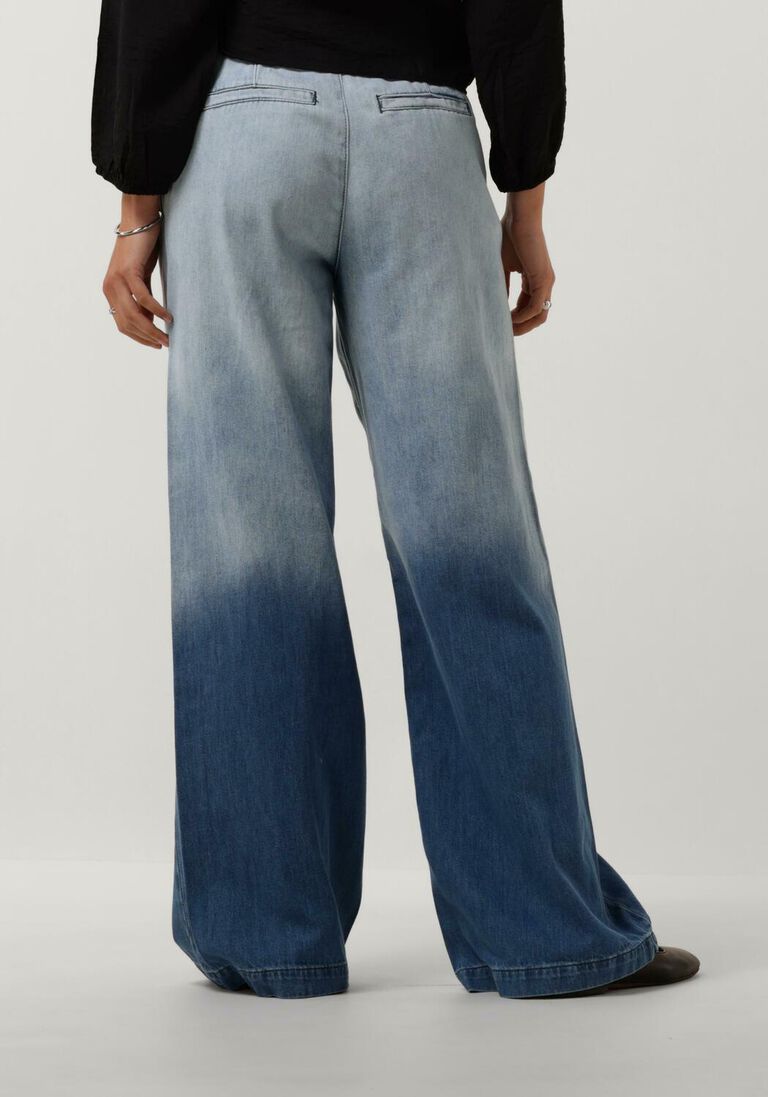 MY ESSENTIAL WARDROBE lichtblauwe my essential wardrobe straight leg jeans malomw 143 wide
