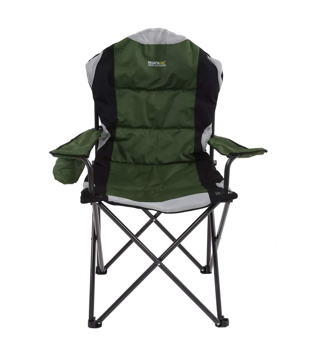 Regatta - Chaise de camping KRUZA (Vert foncé / Noir) (Taille unique) - UTRG1660