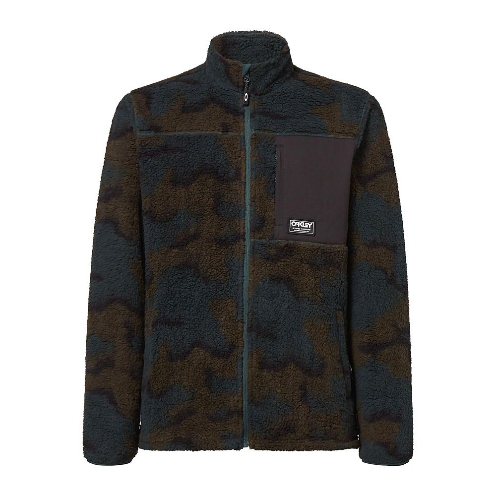 Oakley MOUNTAIN FIRE SHERPA - Polaire Homme b1b camo hunter