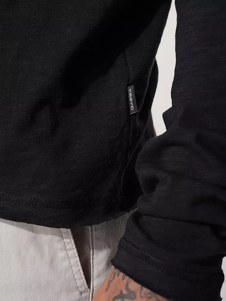 GABBA Langarmshirt KOSTANT schwarz