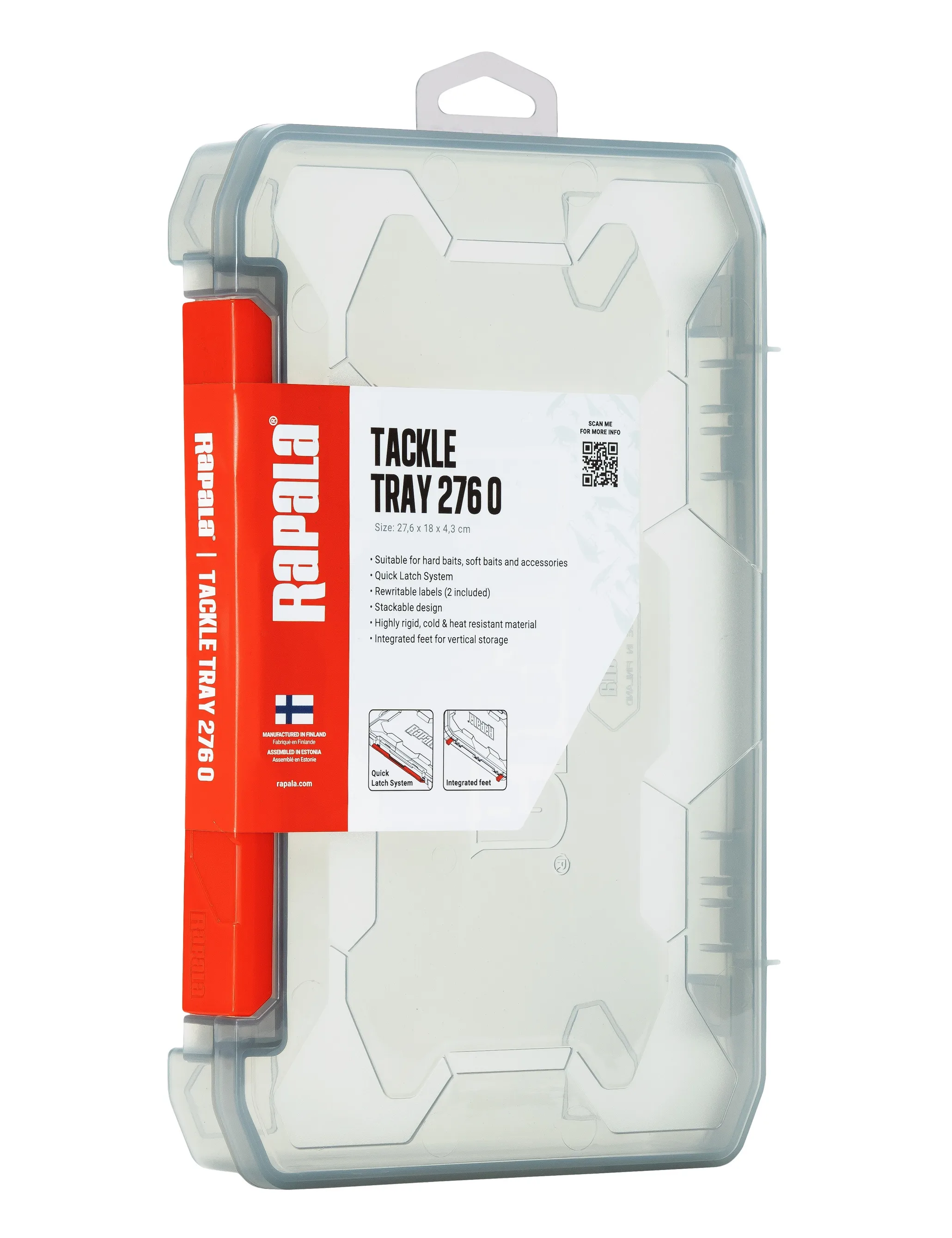 Rapala 276 Open Tackle Tray