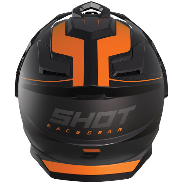Shot - Casque Trek Rally Noir Mat / Orange