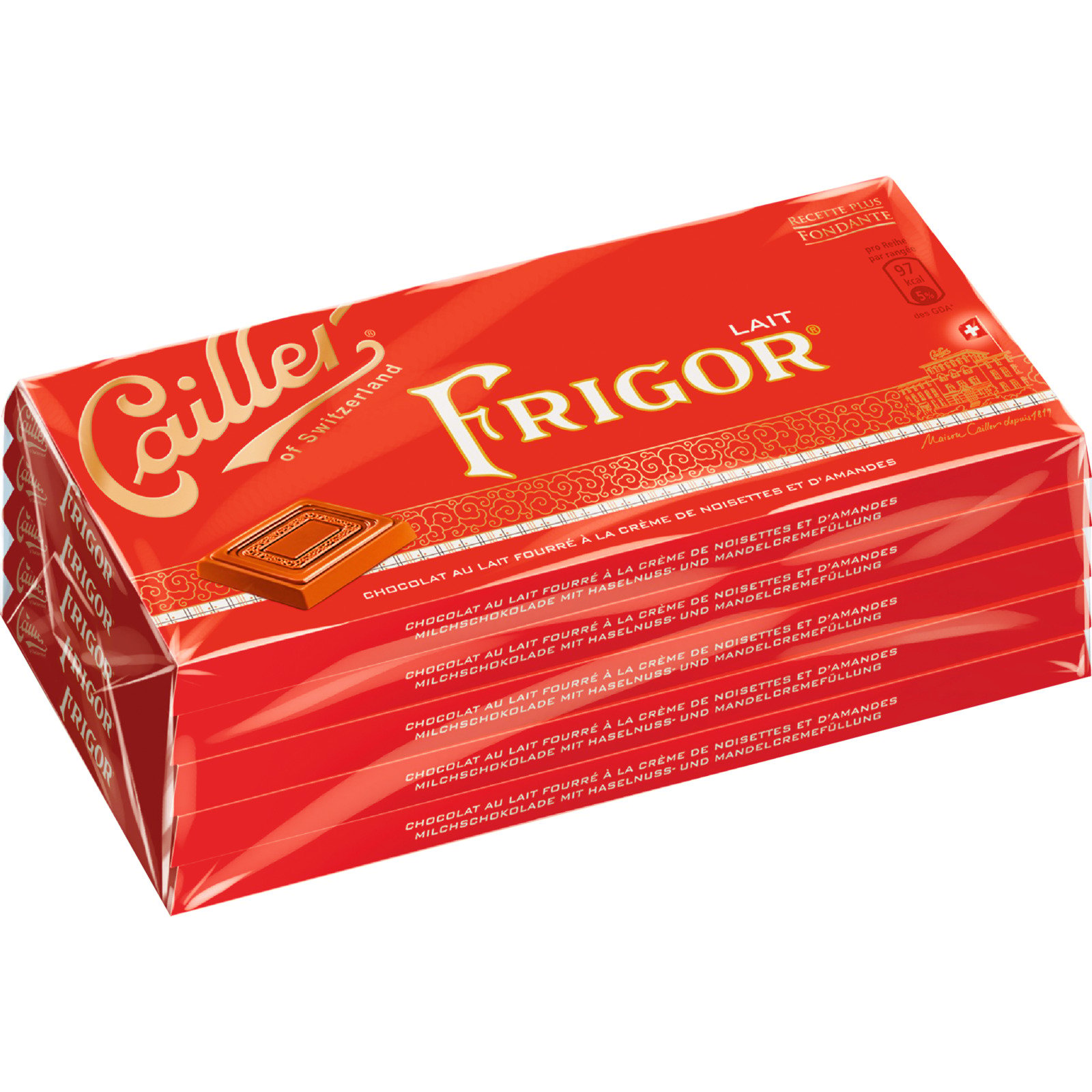 Cailler Frigor Milch 5 x 100 g