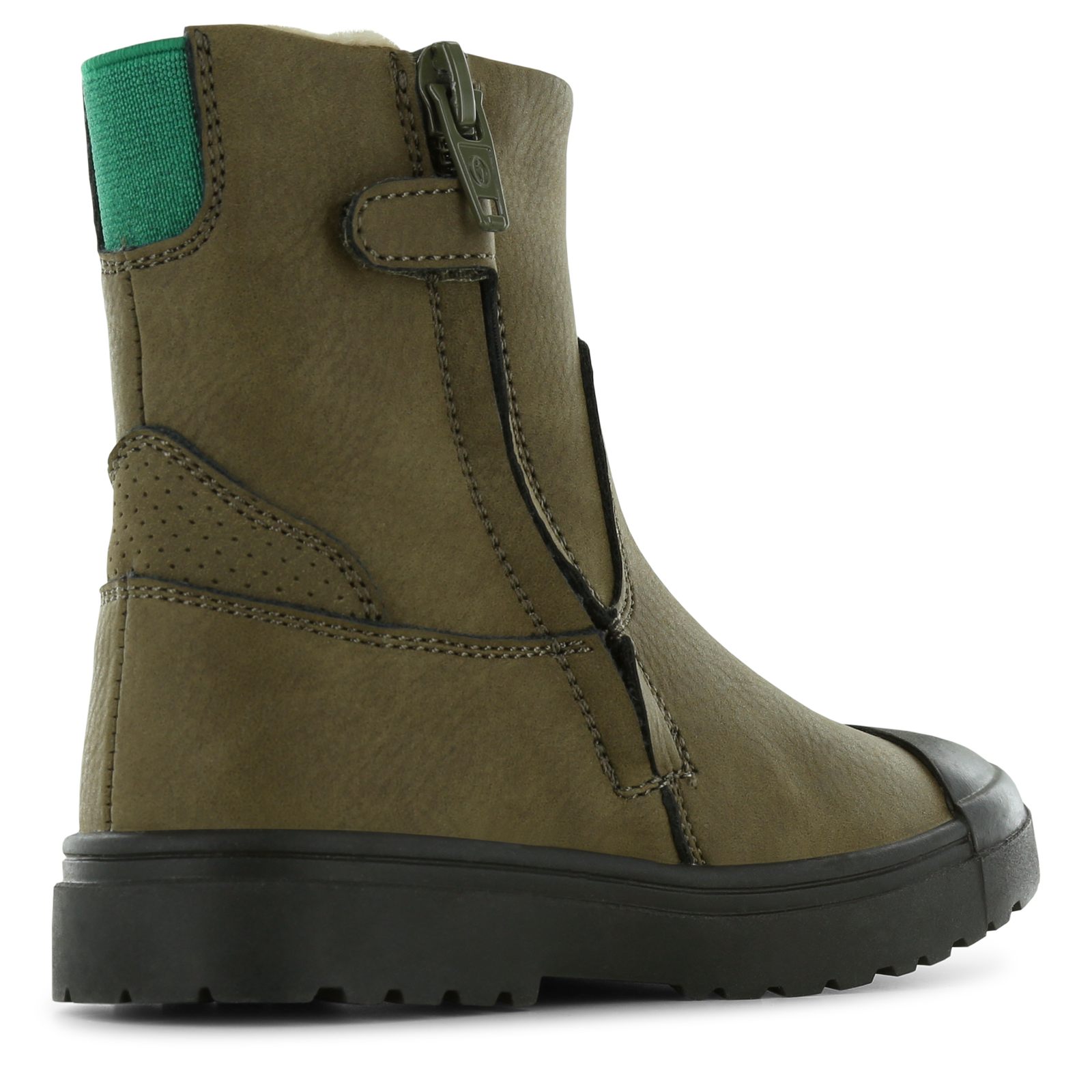 Shoesme dunkelgrüner warmgefütterter Stiefel