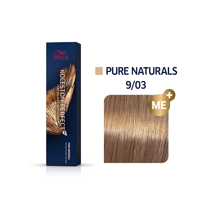 Coloration permanente Koleston Perfect Me+ 9/03 blond très clair naturel doré
