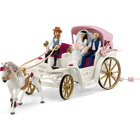 Schleich bryllupshestevogn 42641